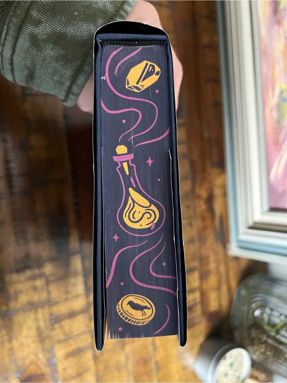 A Forbidden Alchemy by Stacey McEwan — Hardcover Owlcrate Edition - Picture 4 of 6